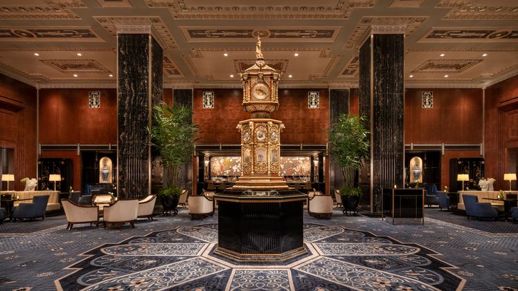 Waldorf Astoria New York: First Guest